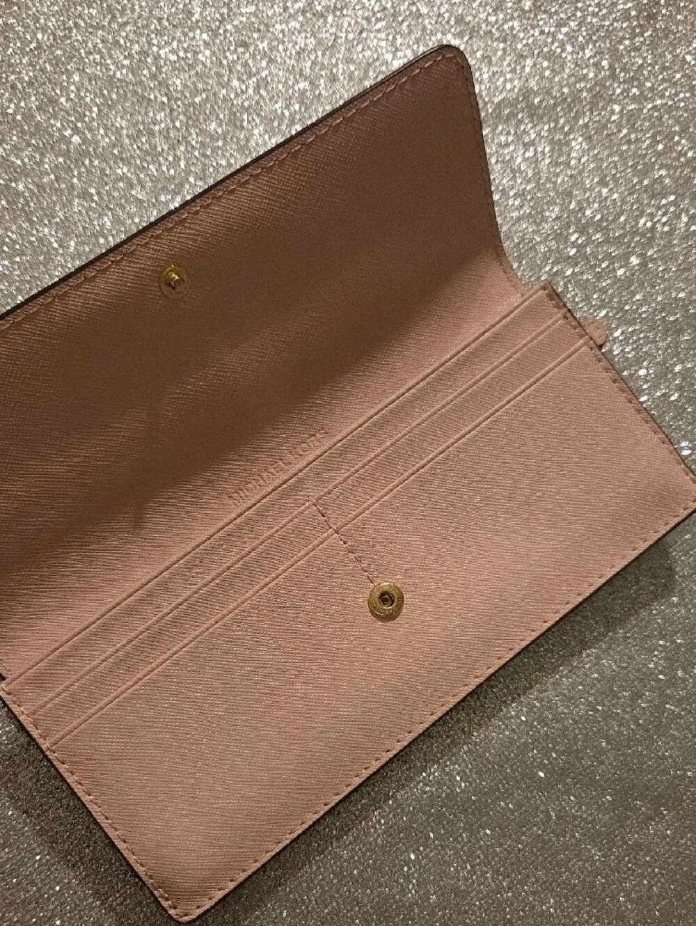 Michael Kors Blush Pink Jetset Slim Wallet